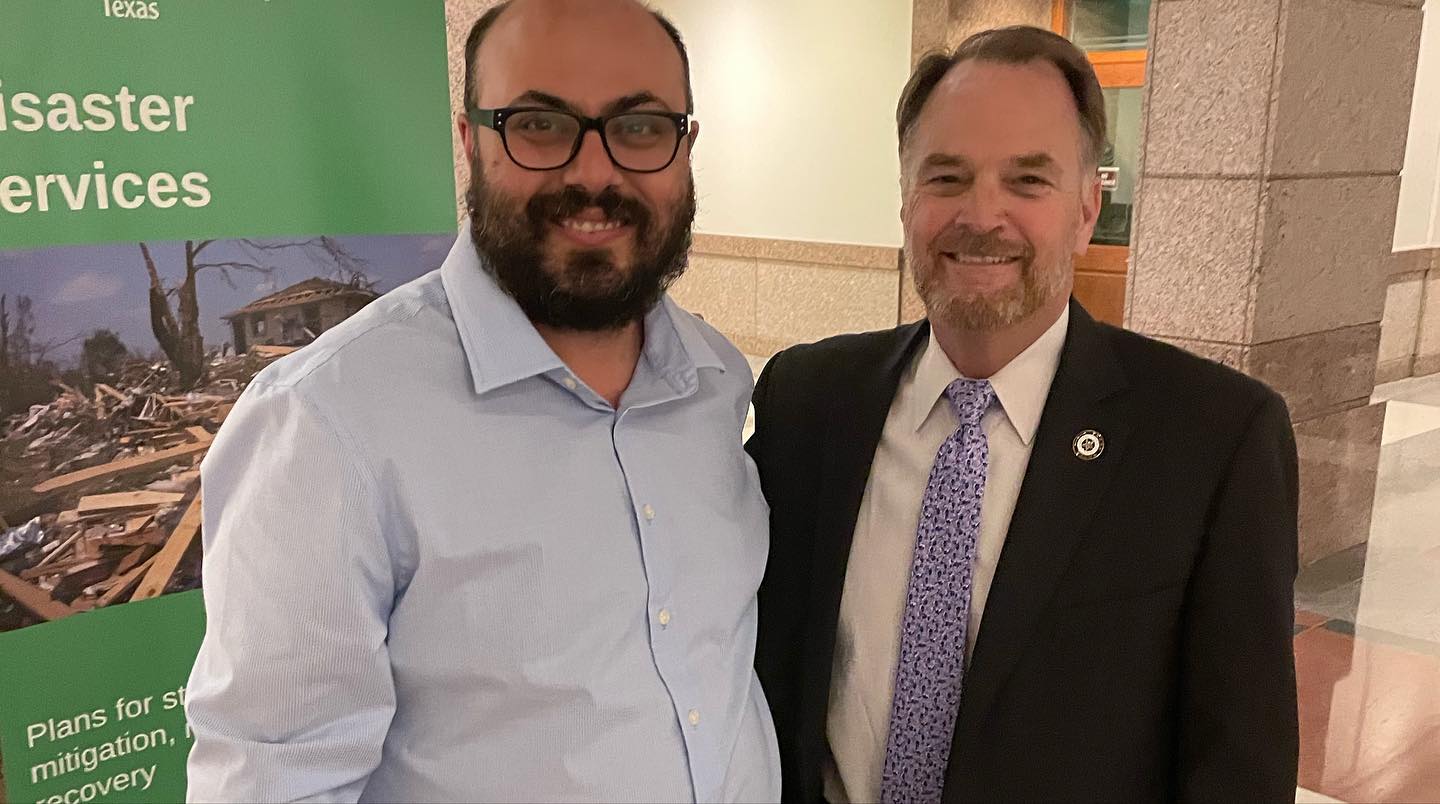 Austin Zamhariri and Rep. Steve Toth